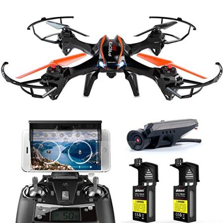 DBPOWER Predator U842 WIFI RC Quadcopter Drone with HD Camera